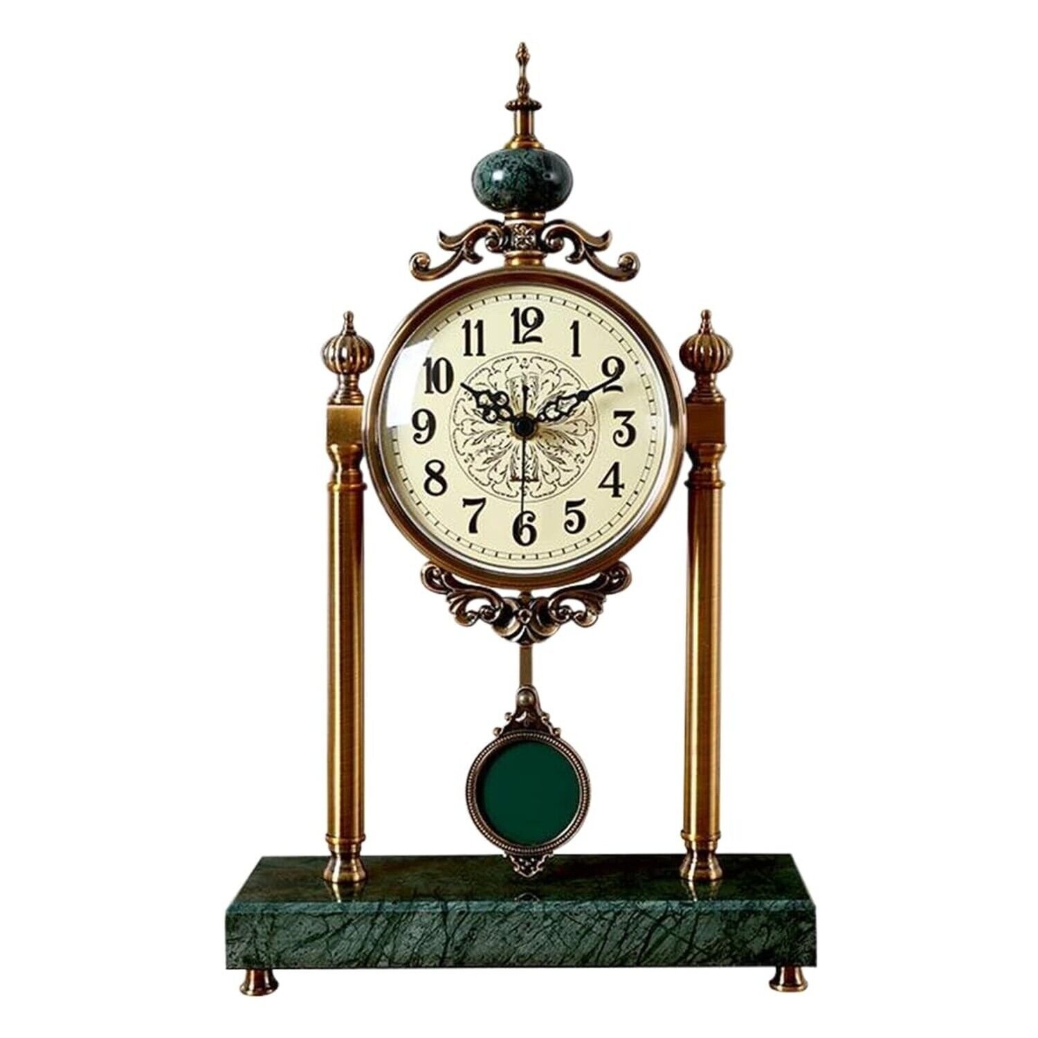 Mantel Clock for Living Room Decor Above Fireplace,Mantle Clocks for Fireplac...