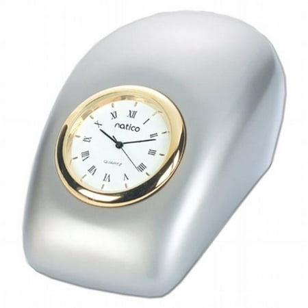 Natico Originals Clock Tron Pearl Silver