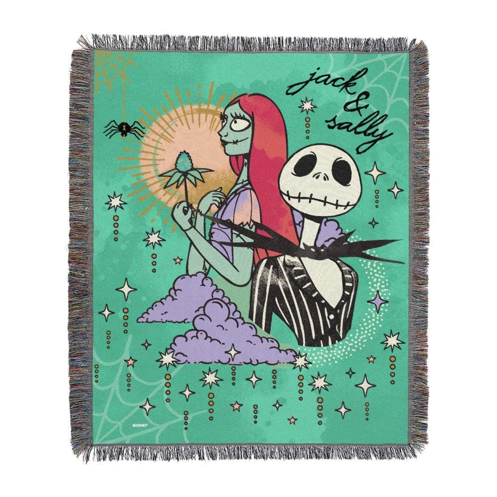 Nightmare Before Christmas Cosmic Couple Tapestry