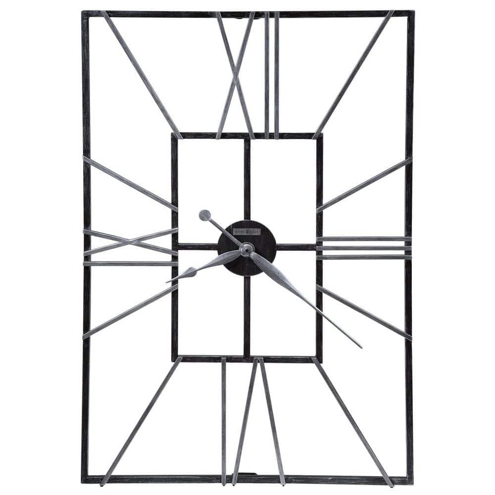Park Slope Black Wall Clock