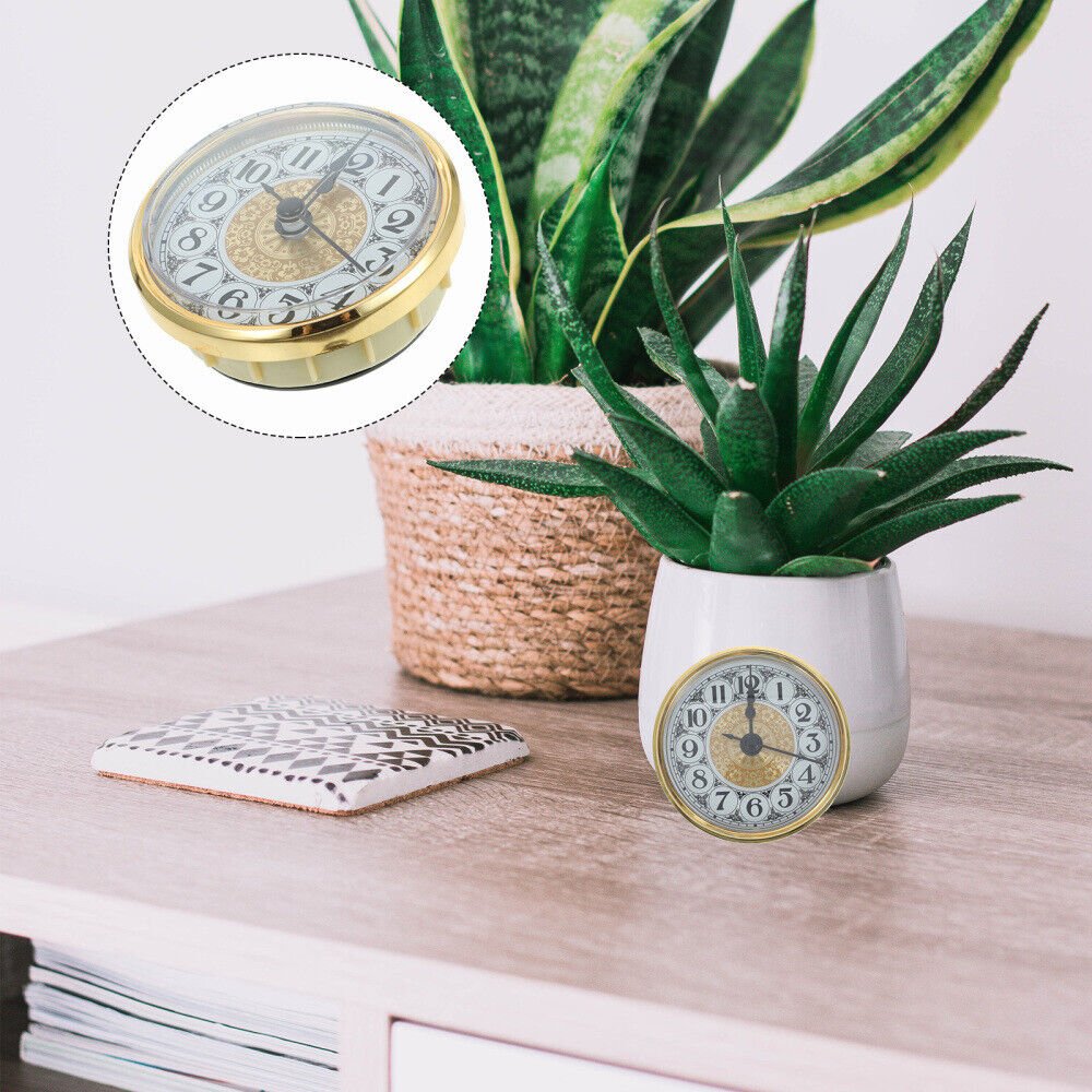 Plastic Clock Parts Wall Mechanism Miniature Clocks for Crafts
