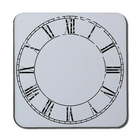 Roman Numeral Clock (Coaster)