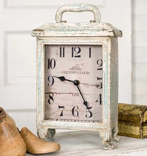 Rustic Vintage Carriage Clock