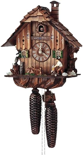 Schneider Black Forest 11 Inch 8 Day Movement Cuckoo Clock