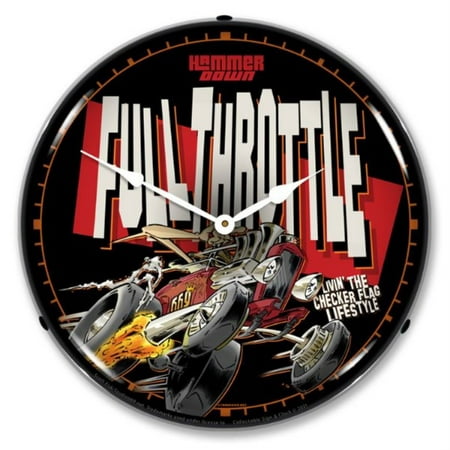 SF21011178 Full Throttle clock - Made in USA