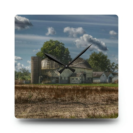 Sutton Road End of Days| Barn Boutique Acrylic Analog Wall Clock