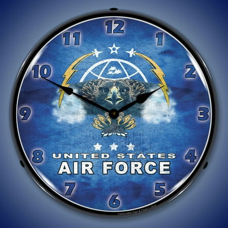 United States Air Force Wall Clock, Lighted