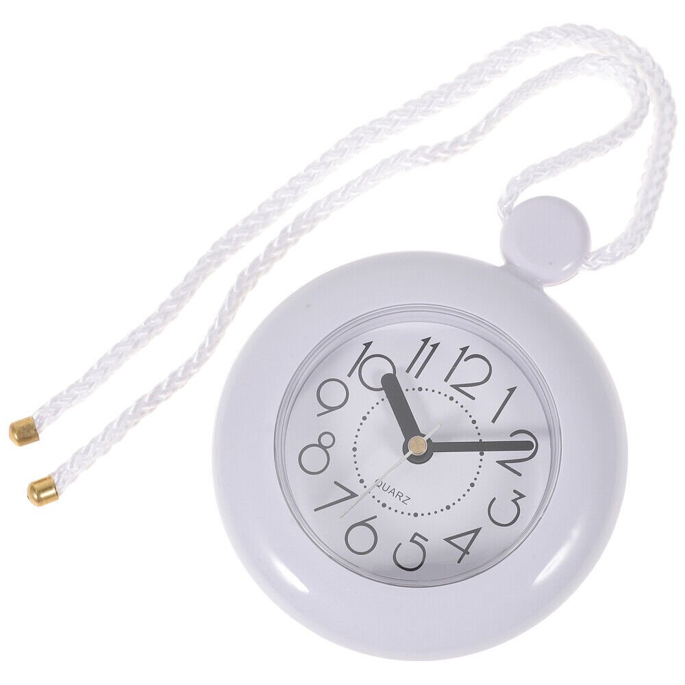 Wall Clock Bathroom Hanging Clock Water-proof Wall Clock Decor Without Battery