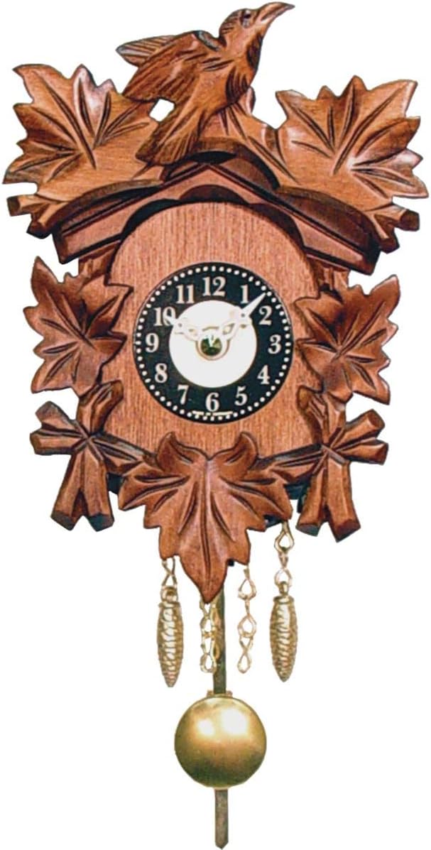 0125-1QP Engstler Battery-Operated Clock-Mini Size with Music/Chimes-5.5