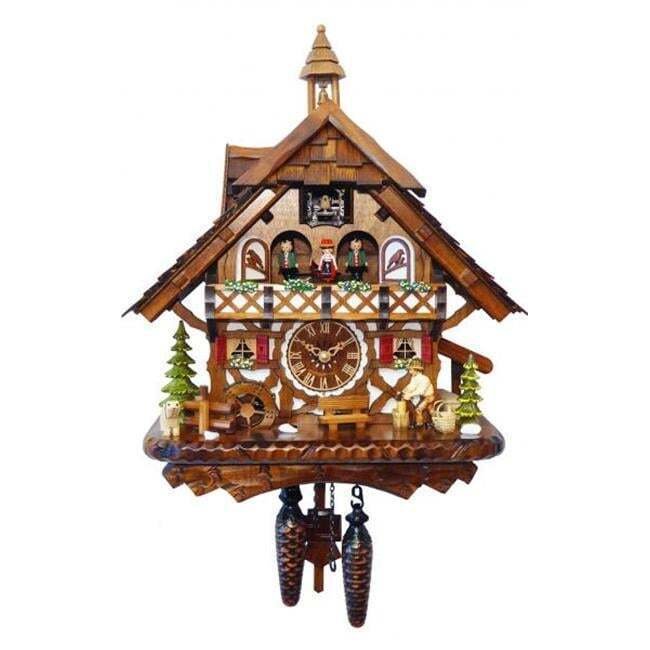 Alexander Taron 4491QMT 16.5 x 14 x 8.5 in. Engstler Battery-Operated Cuckoo ...