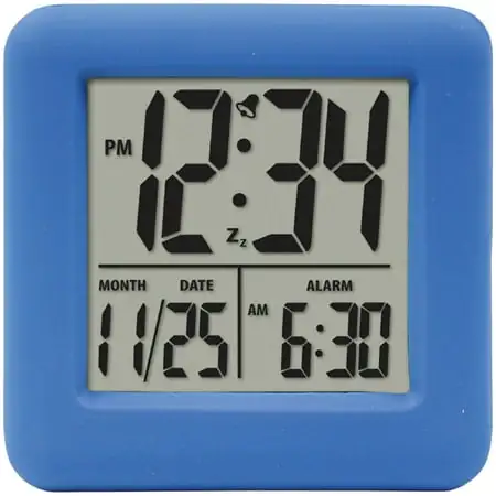 Equity by La Crosse 70905 Digital Cube Alarm Clock with On-Demand Backlight