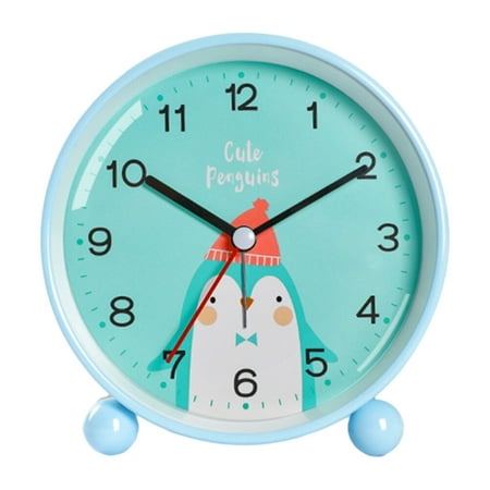 Gentle Wake-Up Light, No Tick-Tock, Educational Animal Design, Sleep Training Aid Early Bird Kids Alarm Clock