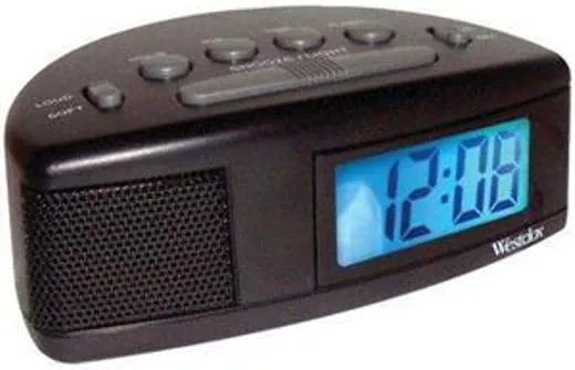 Westclox Tech 47547 Super Loud Alarm Clock ,90dB