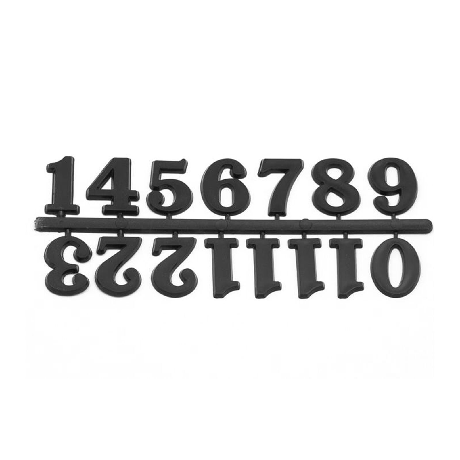 12pcs/set Clock Number Fadeless Simple Installation Replaceable Arab Clock