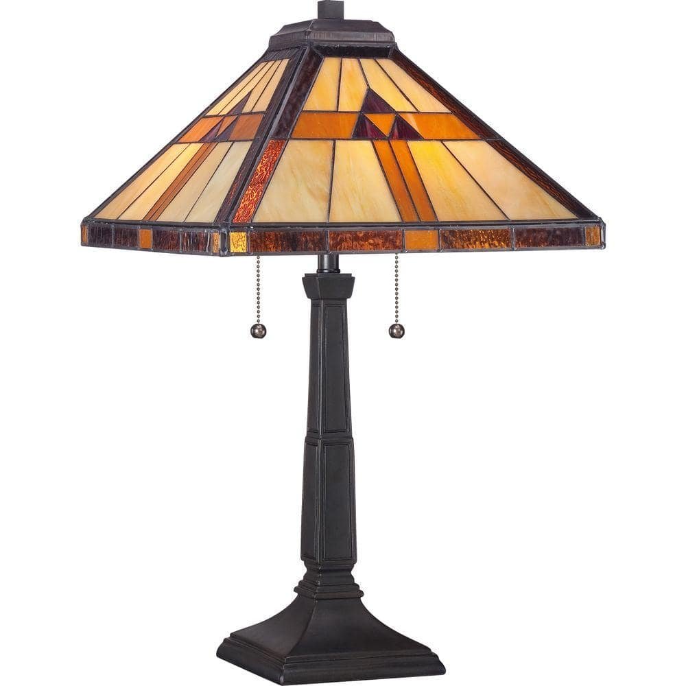 23 in. Vintage Bronze Table Lamp