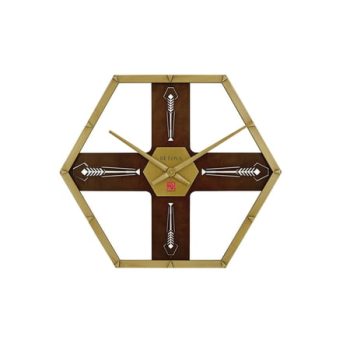 Frank Lloyd Wright Wall Clock by Bulova