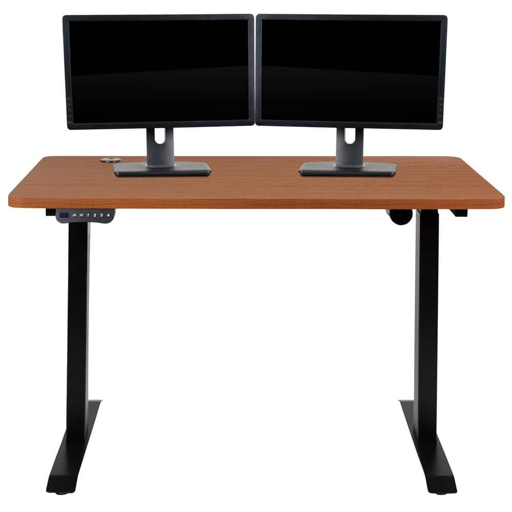47.25 in. Mahogany Computer Desk