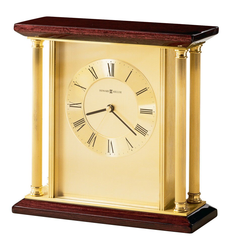 645-391 CARLTON, MANTLE CLOCK, BY HOWARD MILLER CLOCK COMPANY