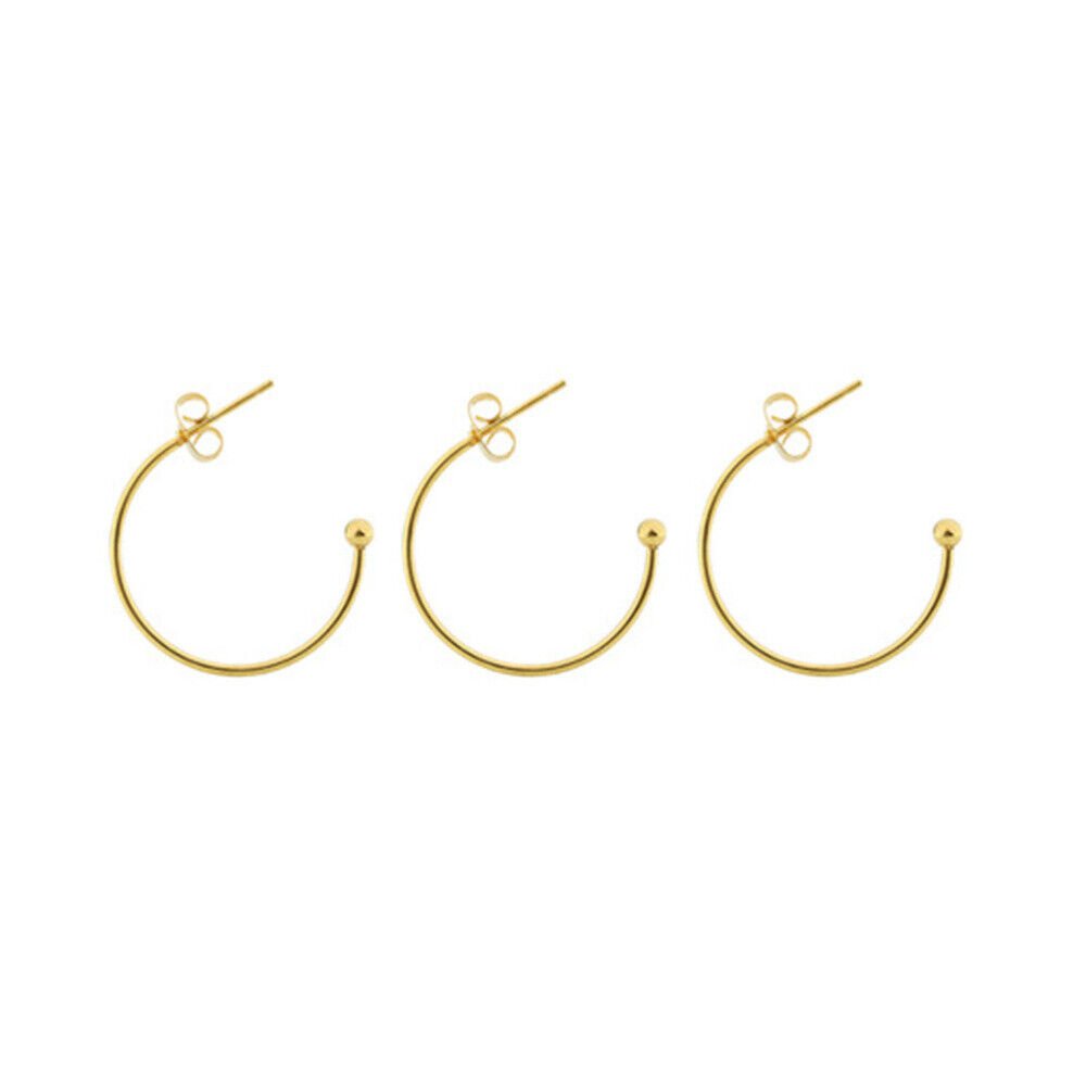 6 Pcs Earring Hook Charms Open Hoop Earrings Versatile Earwires