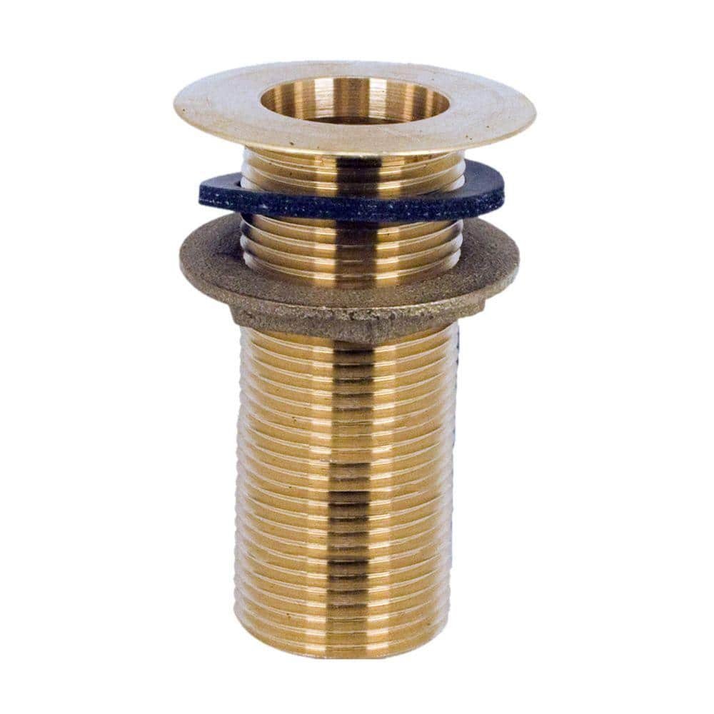 84093 1 in. x 4 in. Brass Drain Sink Waste Socket Kit...