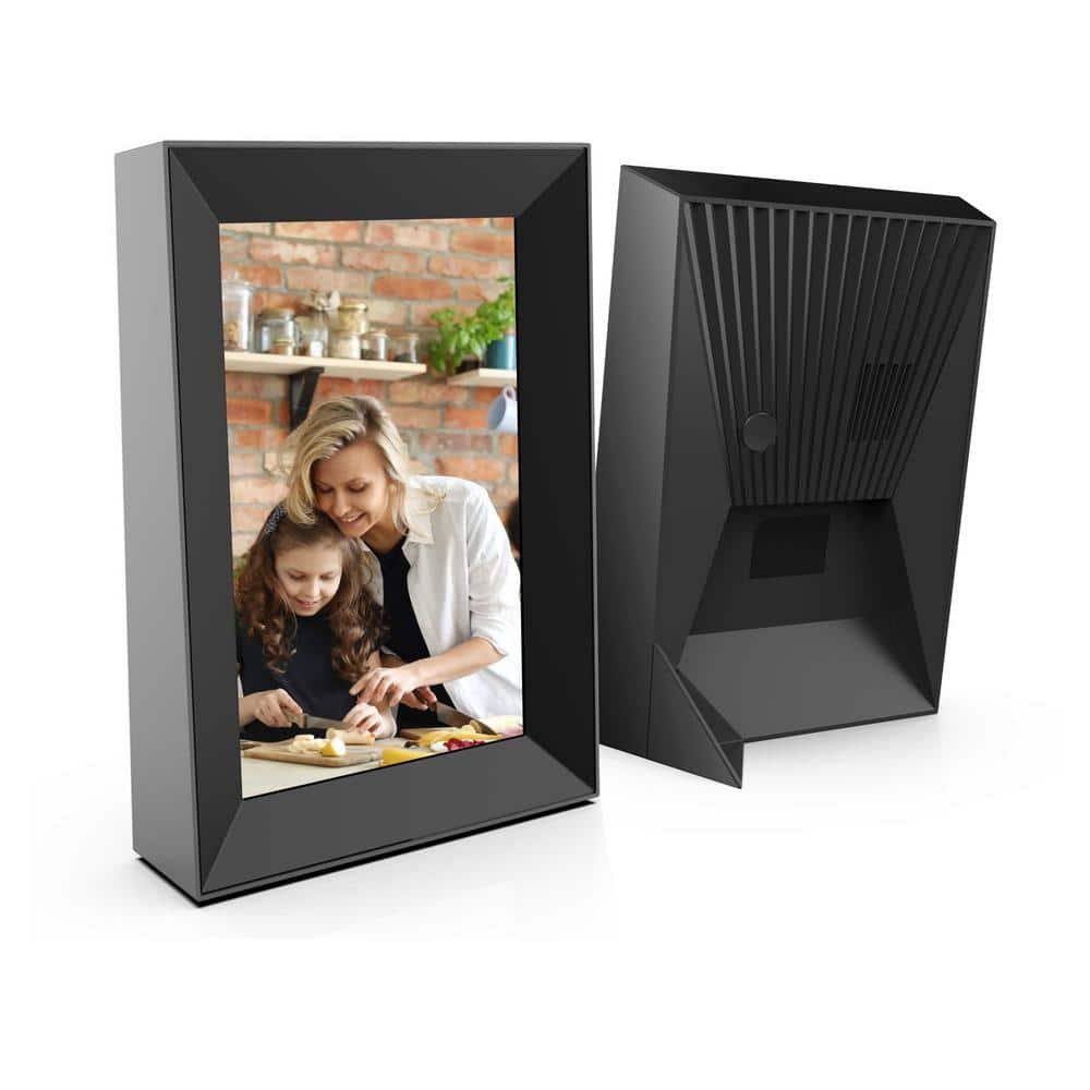 8 in. Wi-Fi Digital Photo Frame with Auto Rotation and Photos/Videos Sharing...