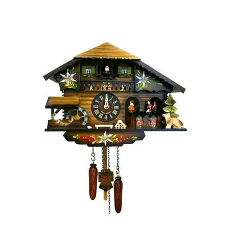 9 Inch Black Forest Beer Stein Cuckoo Clock