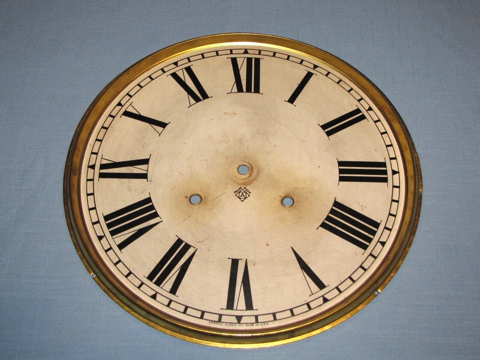 Ansonia Wall Clock Dial