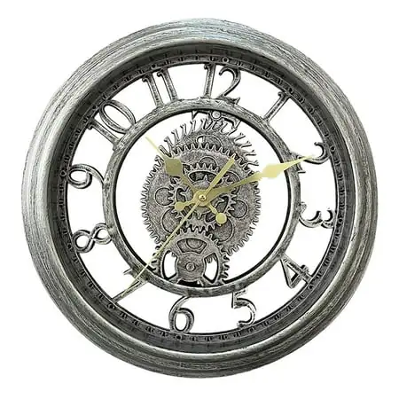 Antique Wall Clock Decorative Wall Art Clocks for Wall Hanging kitchen and home Antique