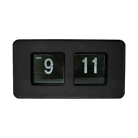 Auto Flip Clock Stylish Modern Desk Wall Digital Clock Home Decor New