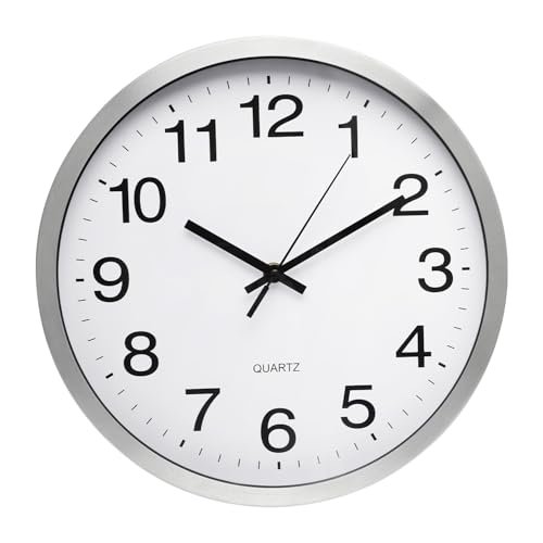 Best Brushed Steel Wall Clocks