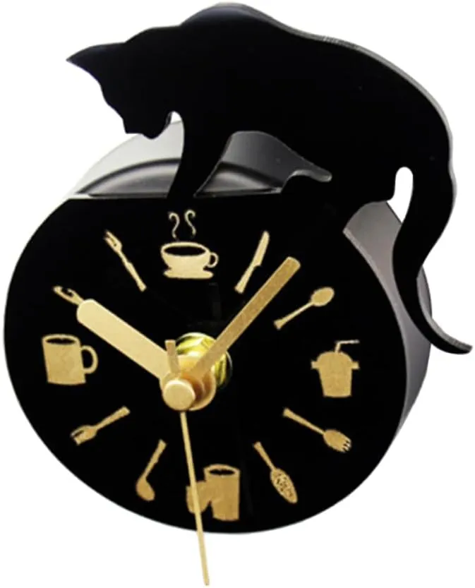 BESPORTBLE Clocks Kittycorn Time Clock Refrigerator Clock Magnet Digital Clock Fridge Clock Magnet Magnets Fridge Stickers Refrigerator Stickers Fridge Magnet Fashion Kitten