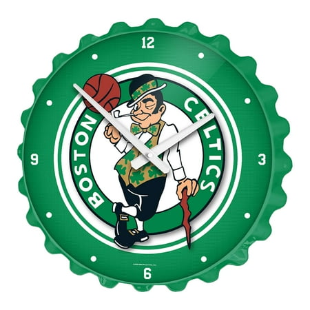 Boston Celtics 18.5 Bottle Cap Wall Clock