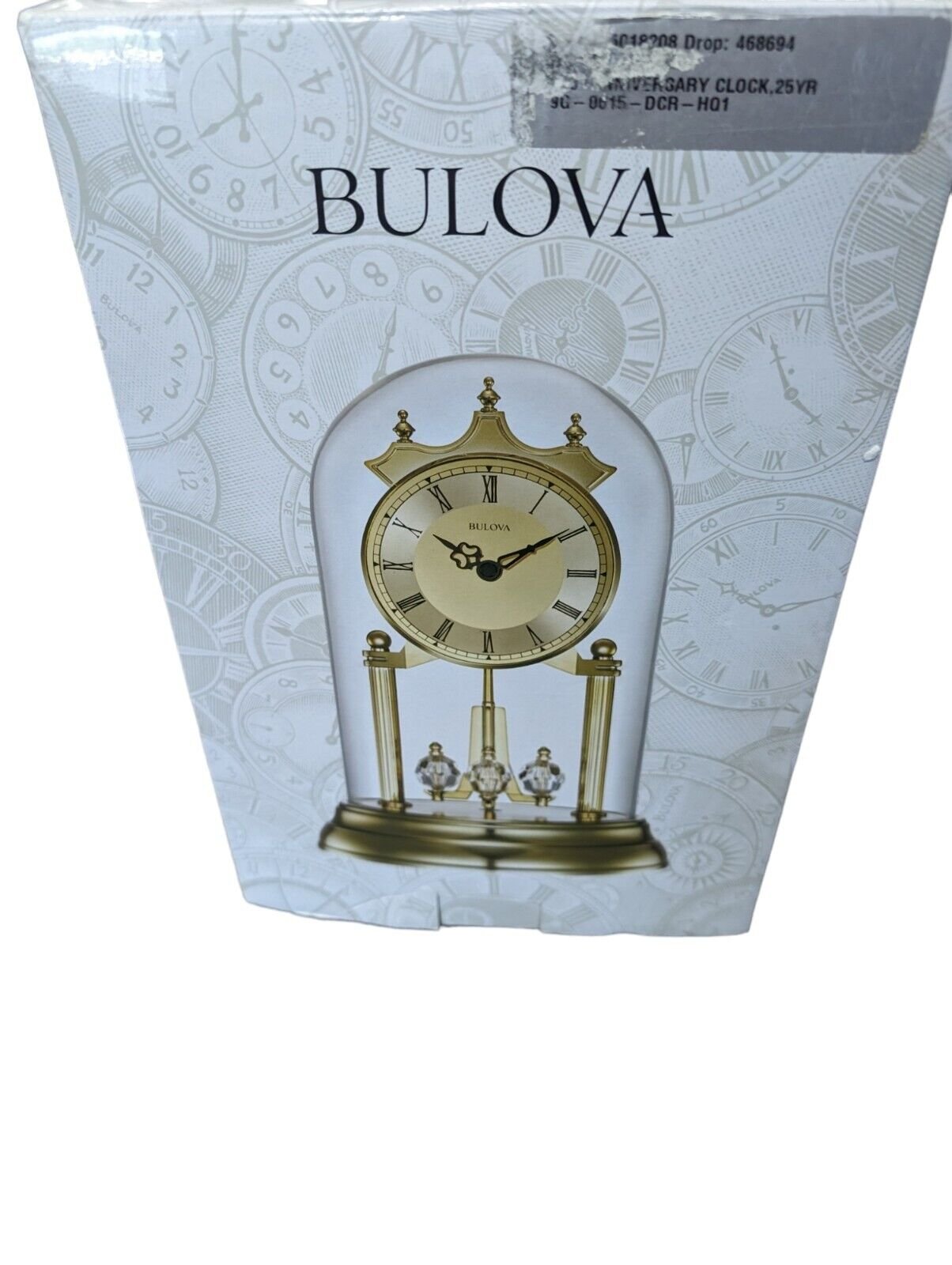 BULOVA B8818 Tristan I Clock Gold Finish Anniversary Clock Battery. California