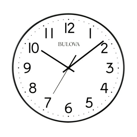 Bulova C4832 The Office Mate Clock