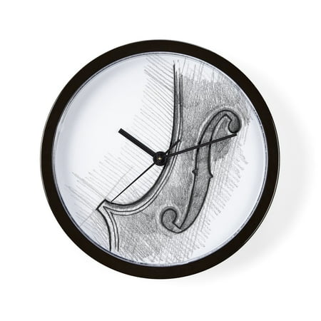 CafePress - F Hole - Unique Decorative 10 Wall Clock