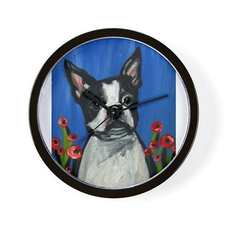 CafePress - Portrait Of A Boston - Unique Decorative 10 Wall Clock