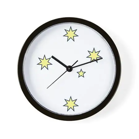 CafePress - Southern Cross - Unique Decorative 10 Wall Clock