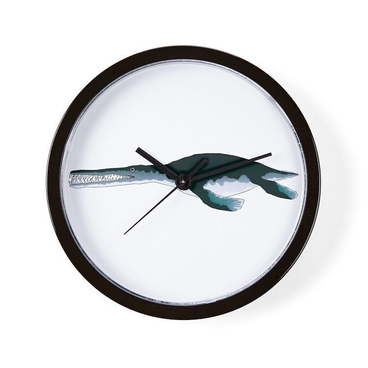 CafePress Liopleurodon Unique Decorative 10" Wall Clock (1678653030)