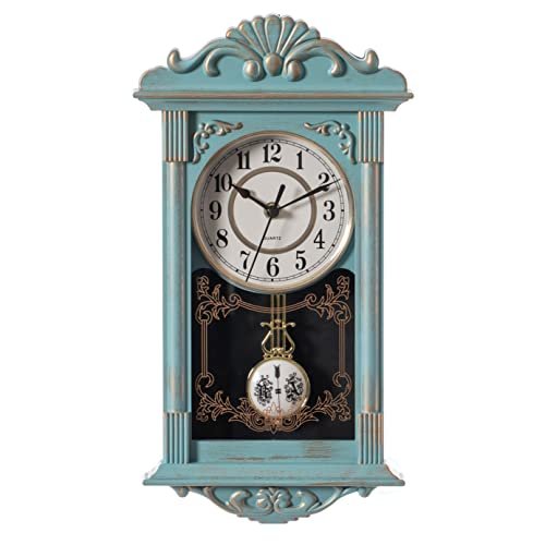Best Distressed Blue Wall Clocks