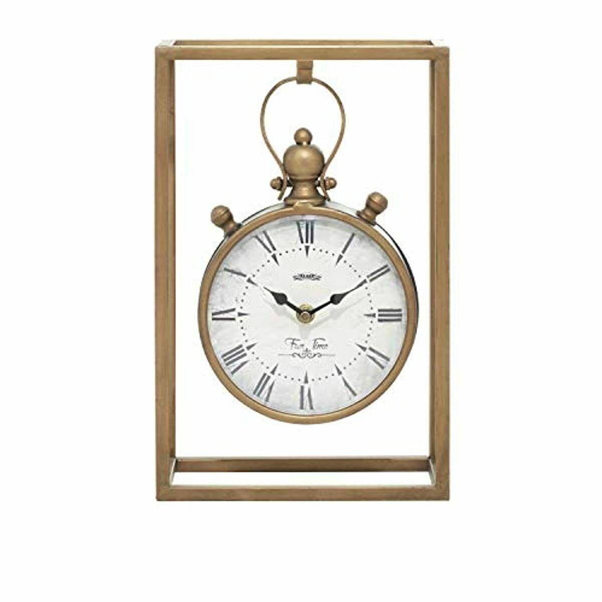 Deco 79 Fabulous And Unique Metal Table Clock