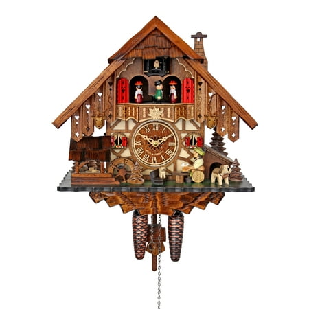 Engstler Quartz Cuckoo Clock - The Jolly Beer Drinker