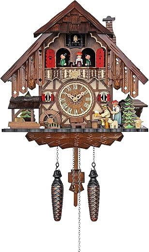 Engstler Quartz Cuckoo Clock - The Jolly Beer Drinker