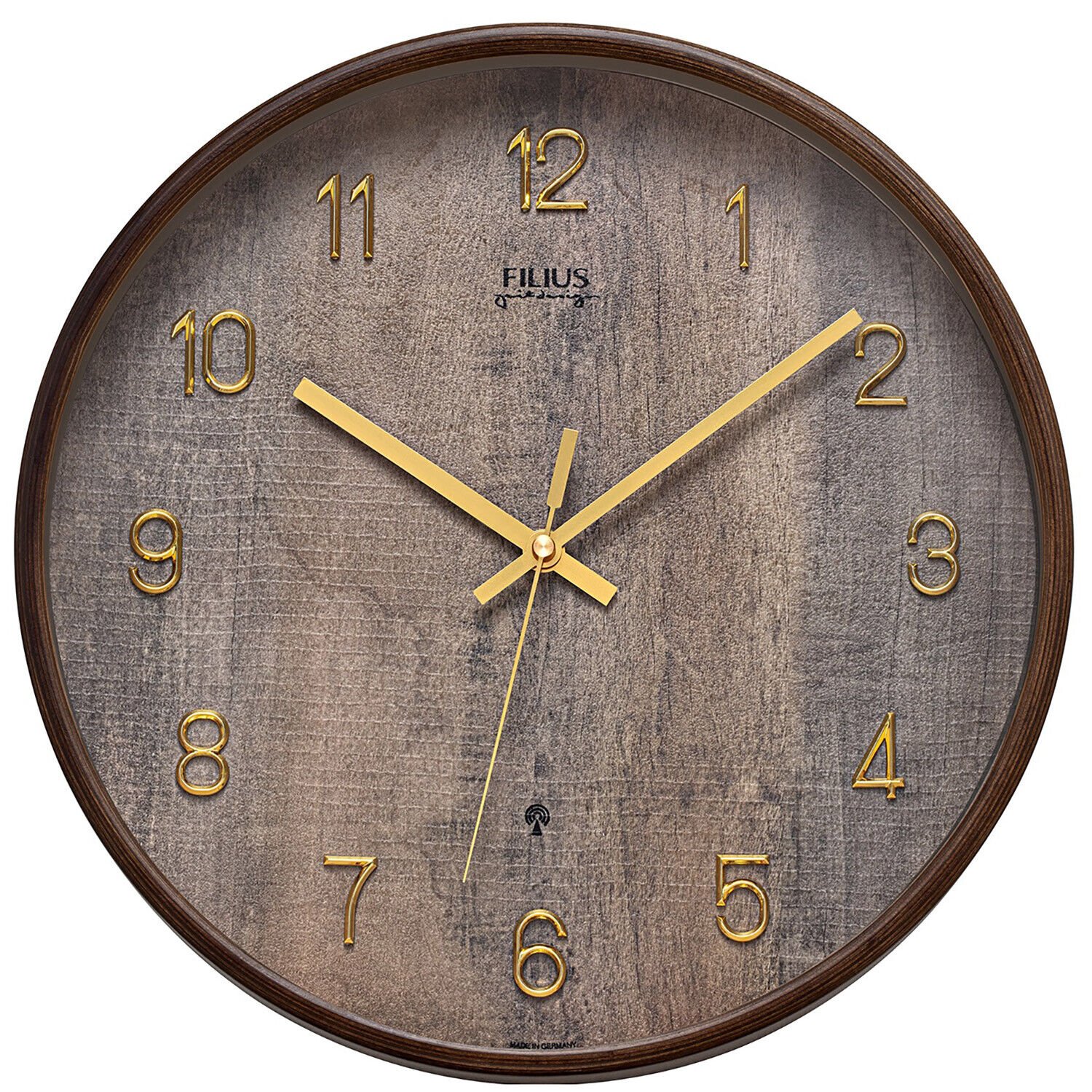 Filius Radio-Controlled Quartz Dark Brown 0306-3