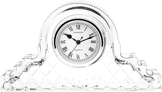 Godinger Crystal Dublin Pattern Clock