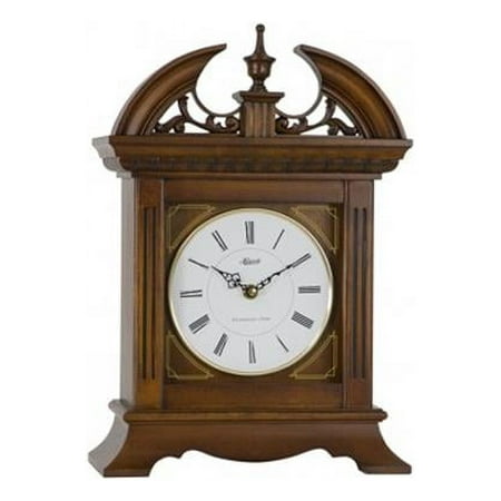 Hermle 42011 Jackson Quartz Mantel Clock - Walnut