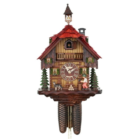 HerrZeit by Adolf Herr Cuckoo Clock - The Busy Wood Chopper