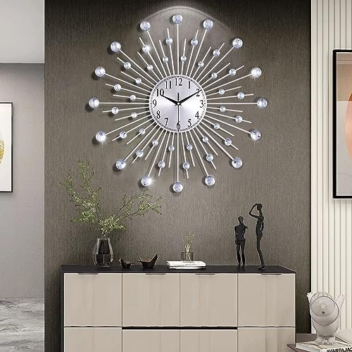 Best Silver Starburst Wall Clocks