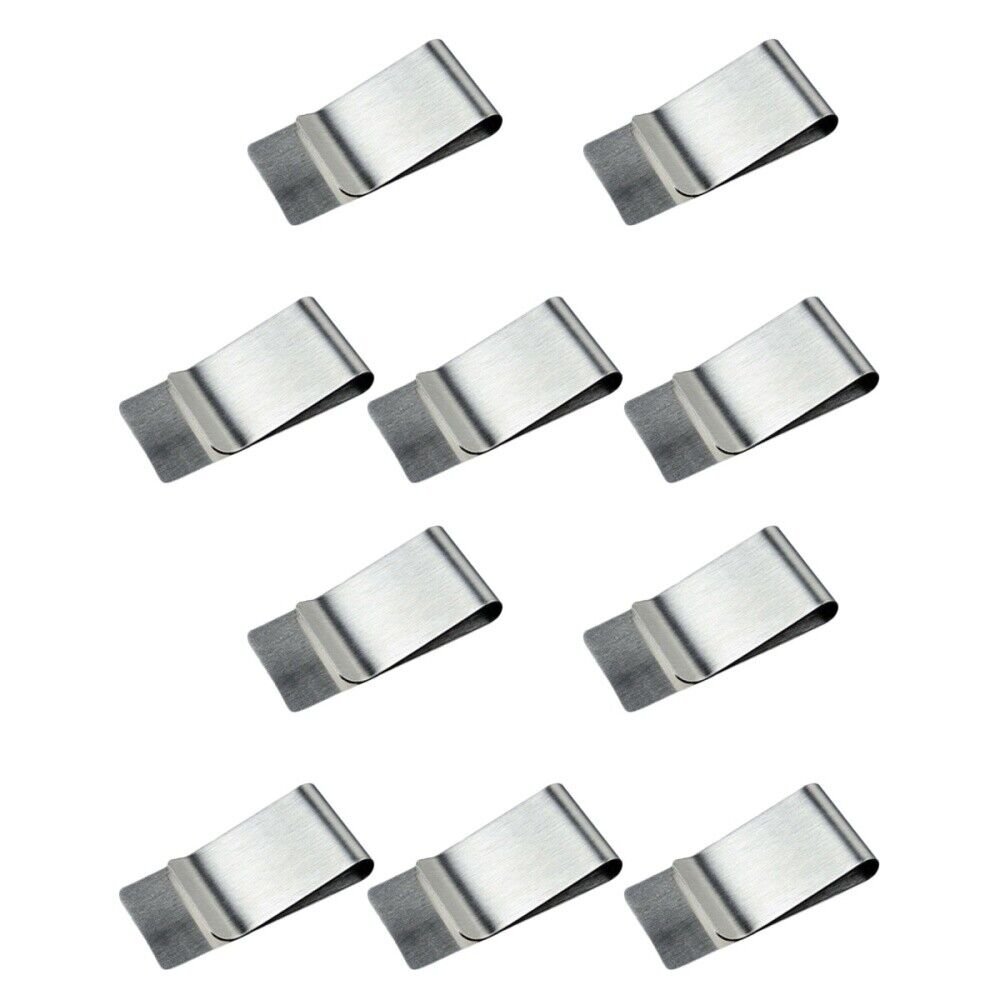 Metal Money Clip Silver Money Clip Titanium Money Clip Cash Clip