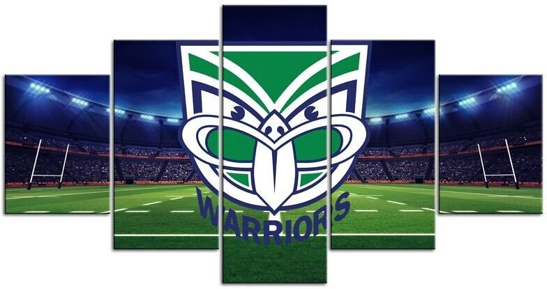 NRL New New Zealand Warriors Rugby League Canvas Print wall art Home Decor