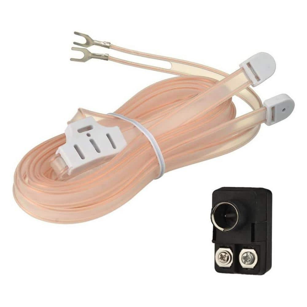 Reception Amplified FM Dipole Indoor Antenna 300 Ohm to 75 Ohm Adapter...